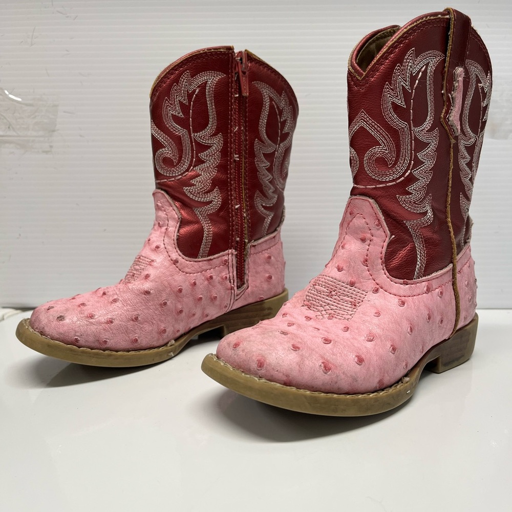Pink Roper Cowboy Boots - Size 8 toddler